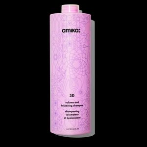 Amika 3D Volume And Thickening Shampoo Litter 33.8oz NEW